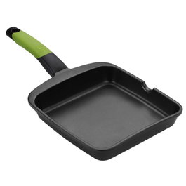 Bra Grill Prior 28 cm Verde y Negro